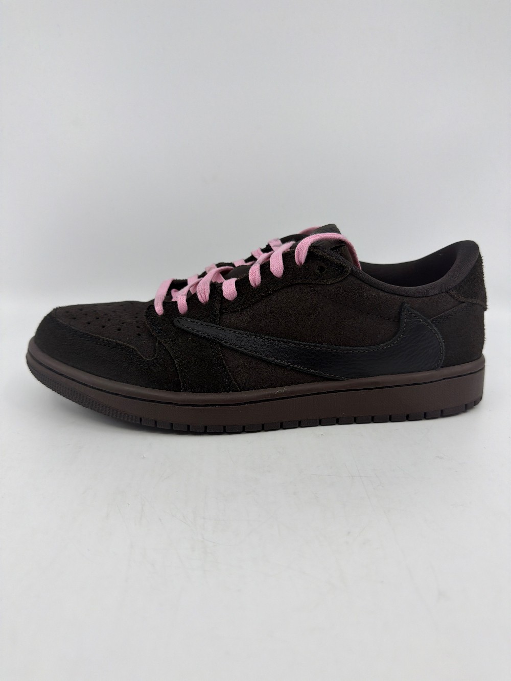 *USED* AJ 1 LOW X TRAVIS SCOTT - VELVET BROWN