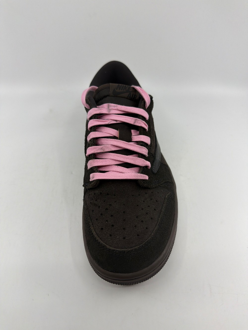 *USED* AJ 1 LOW X TRAVIS SCOTT - VELVET BROWN