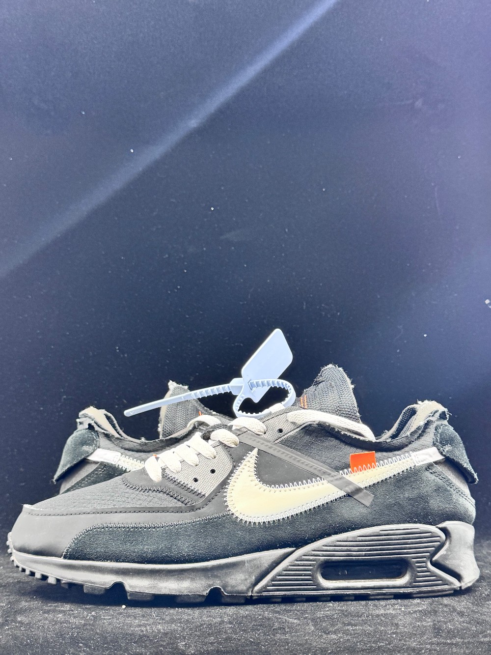 *USED* NIKE X OFF WHITE AIR MAX 90 - BLACK