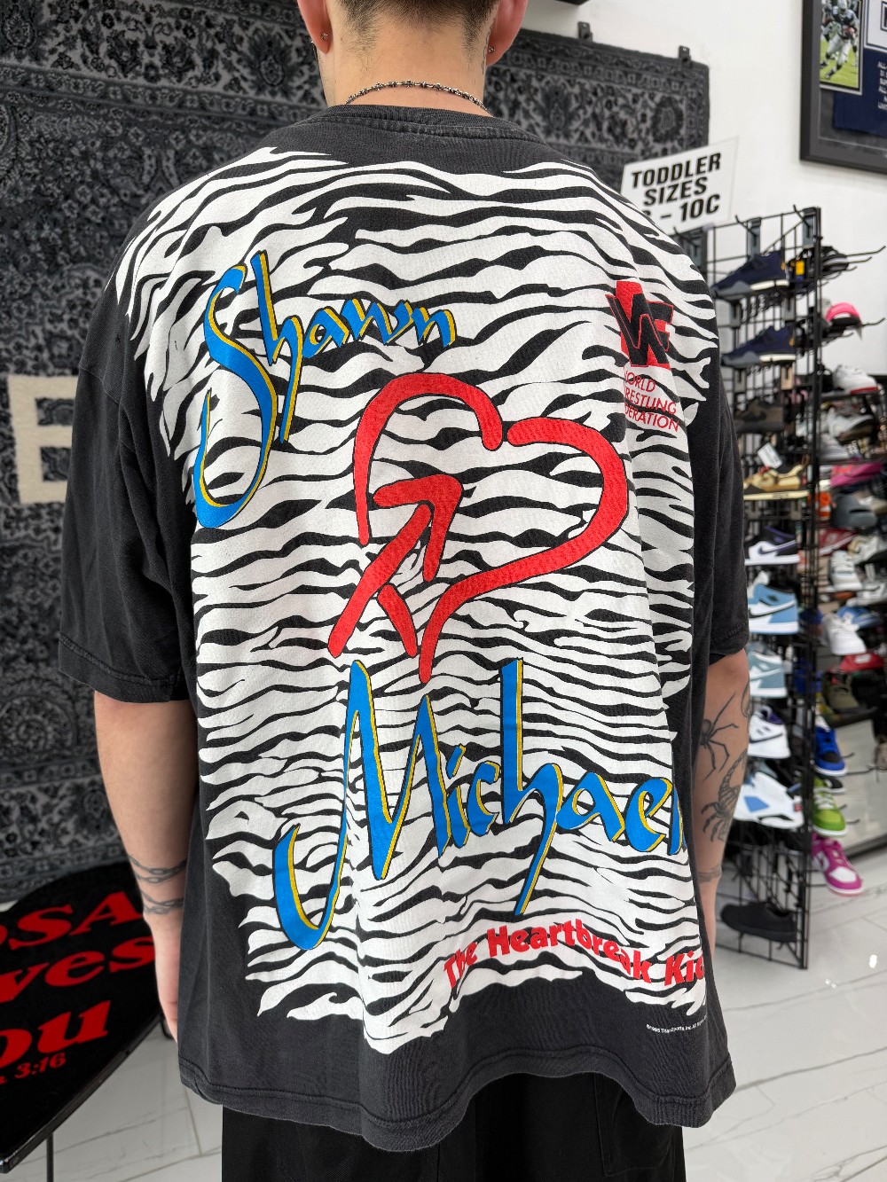 *VINTAGE* WWE - SEAN MICHAELS ZEBRA 1995