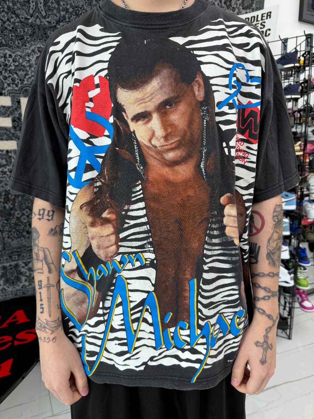 *VINTAGE* WWE - SEAN MICHAELS ZEBRA 1995