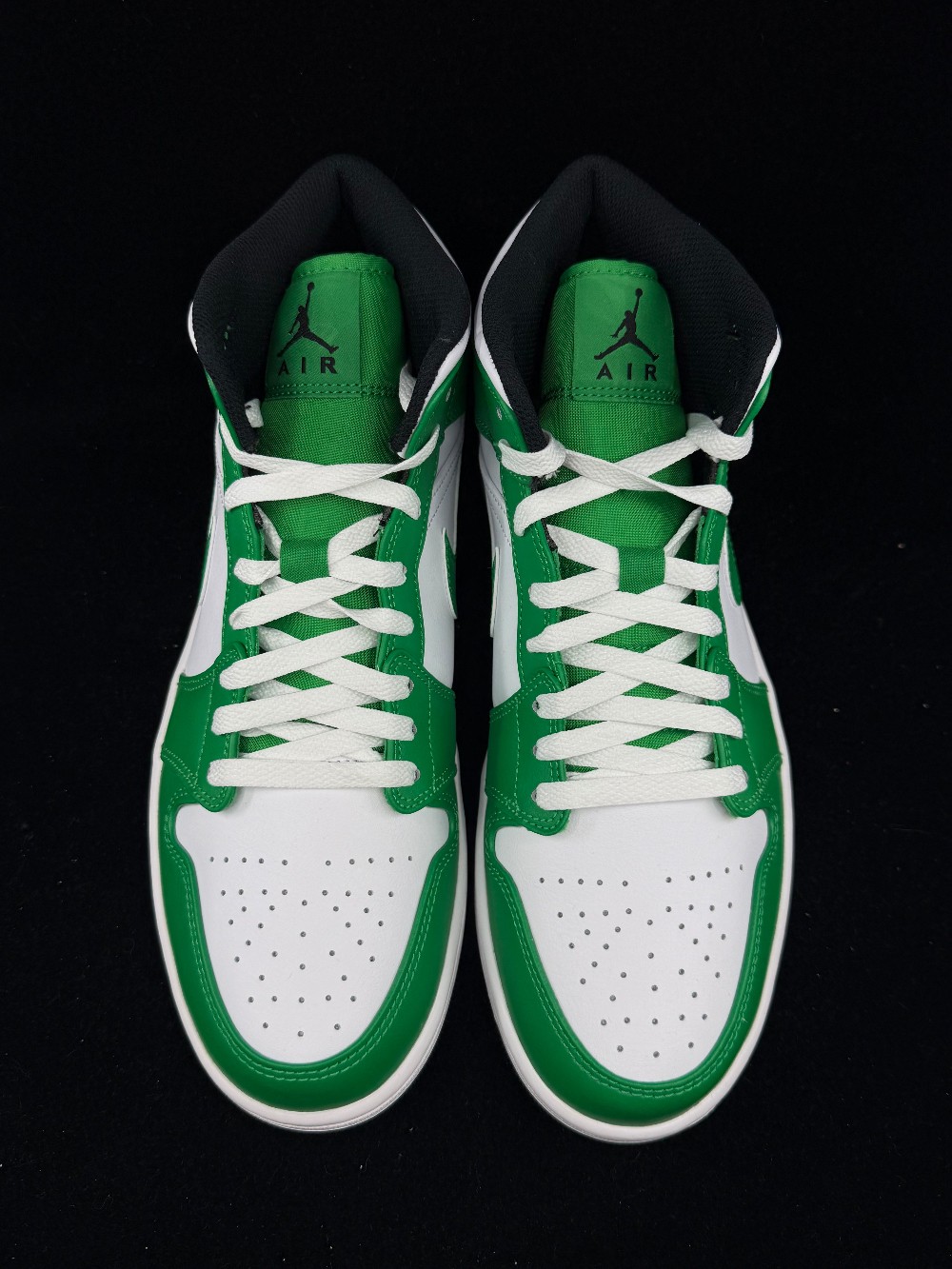 *NO BOX* AJ 1 MID - LUCKY GREEN
