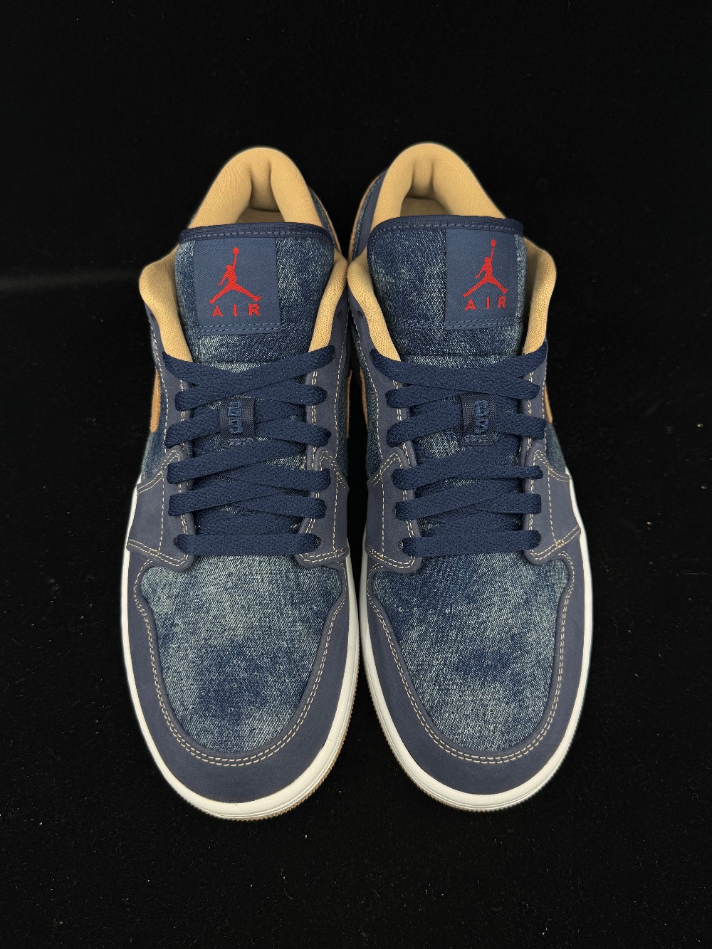 *NO BOX* AJ 1 LOW SE - DENIM
