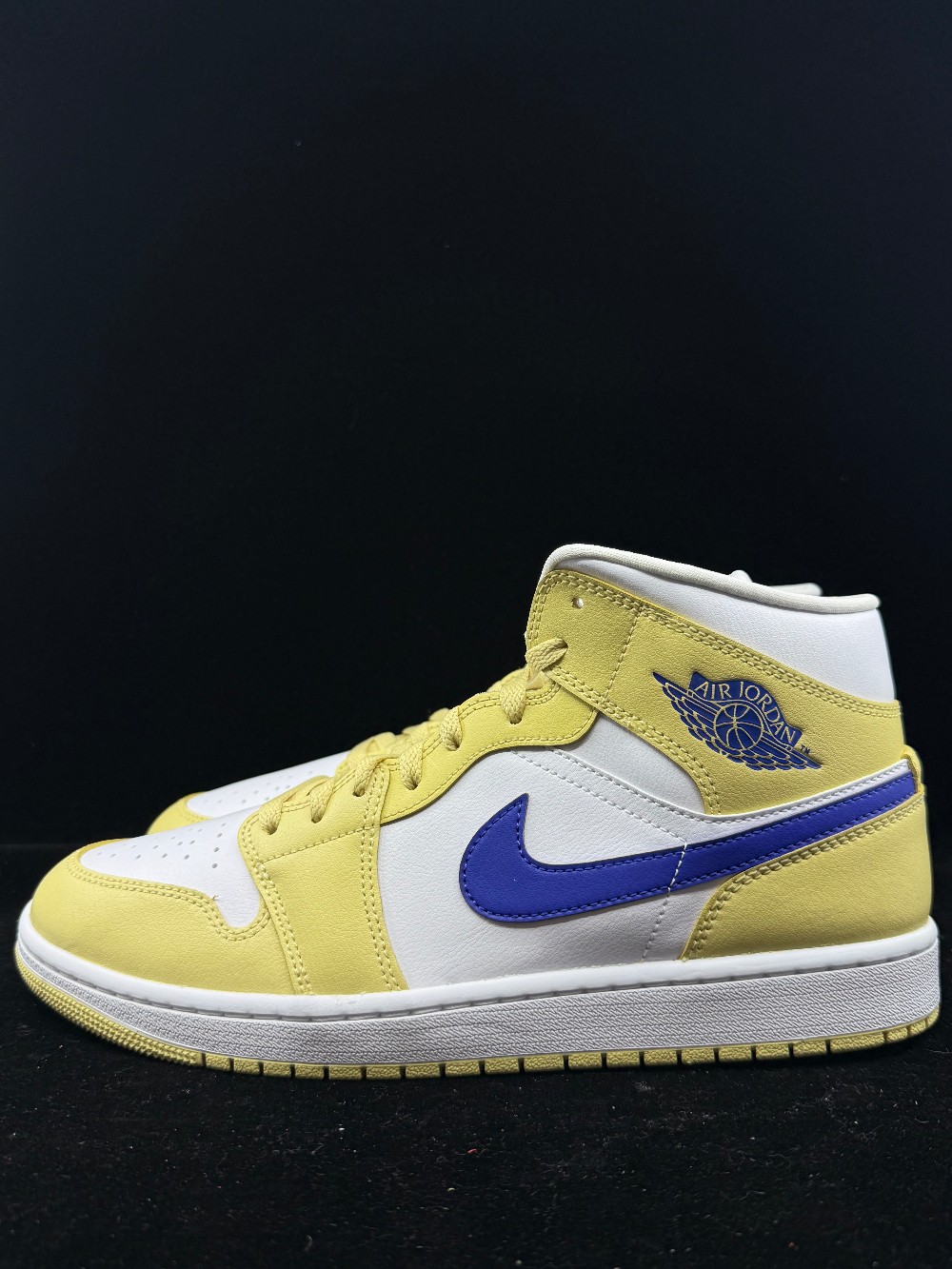 AJ 1 MID (W) - LEMON WASH LAPIS