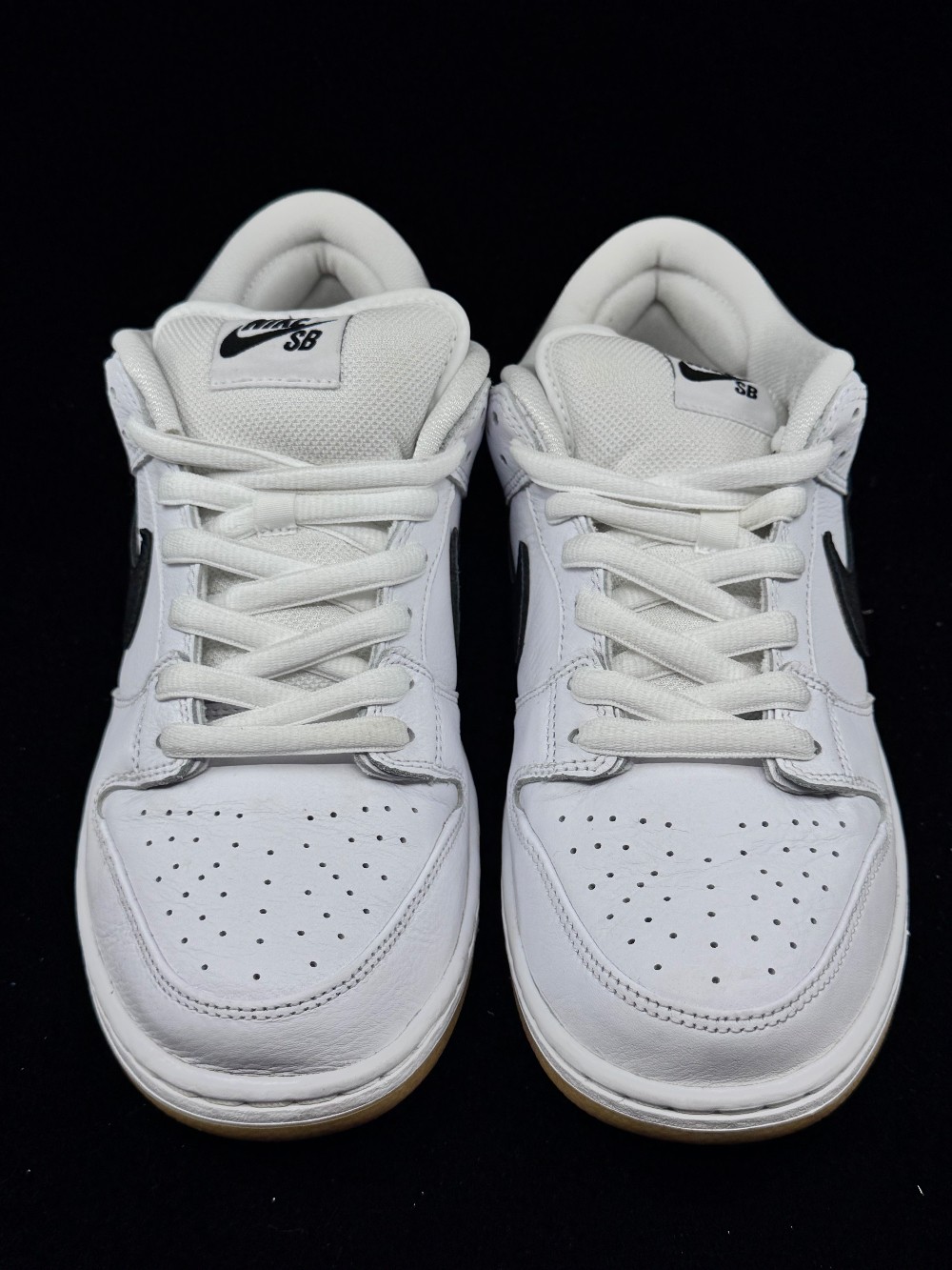 *USED* NIKE SB DUNK LOW - WHITE GUM