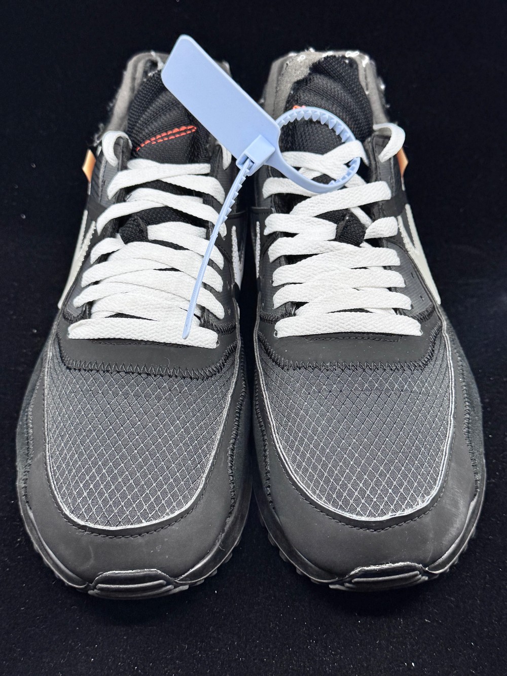 *USED* NIKE X OFF WHITE AIR MAX 90 - BLACK