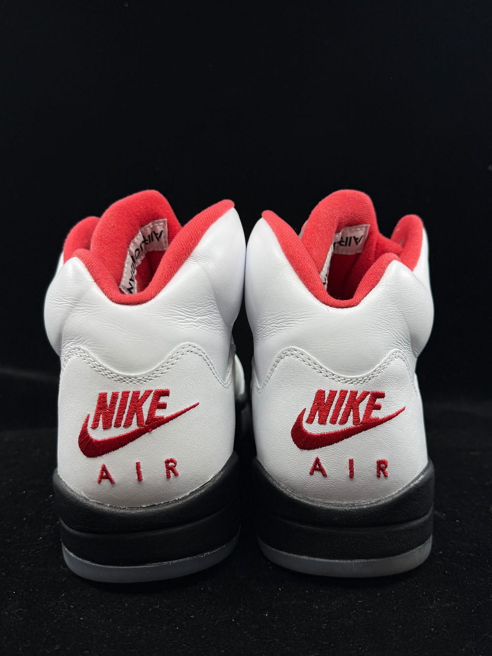 *USED* AJ 5 - FIRE RED SILVER TONGUE (2020)