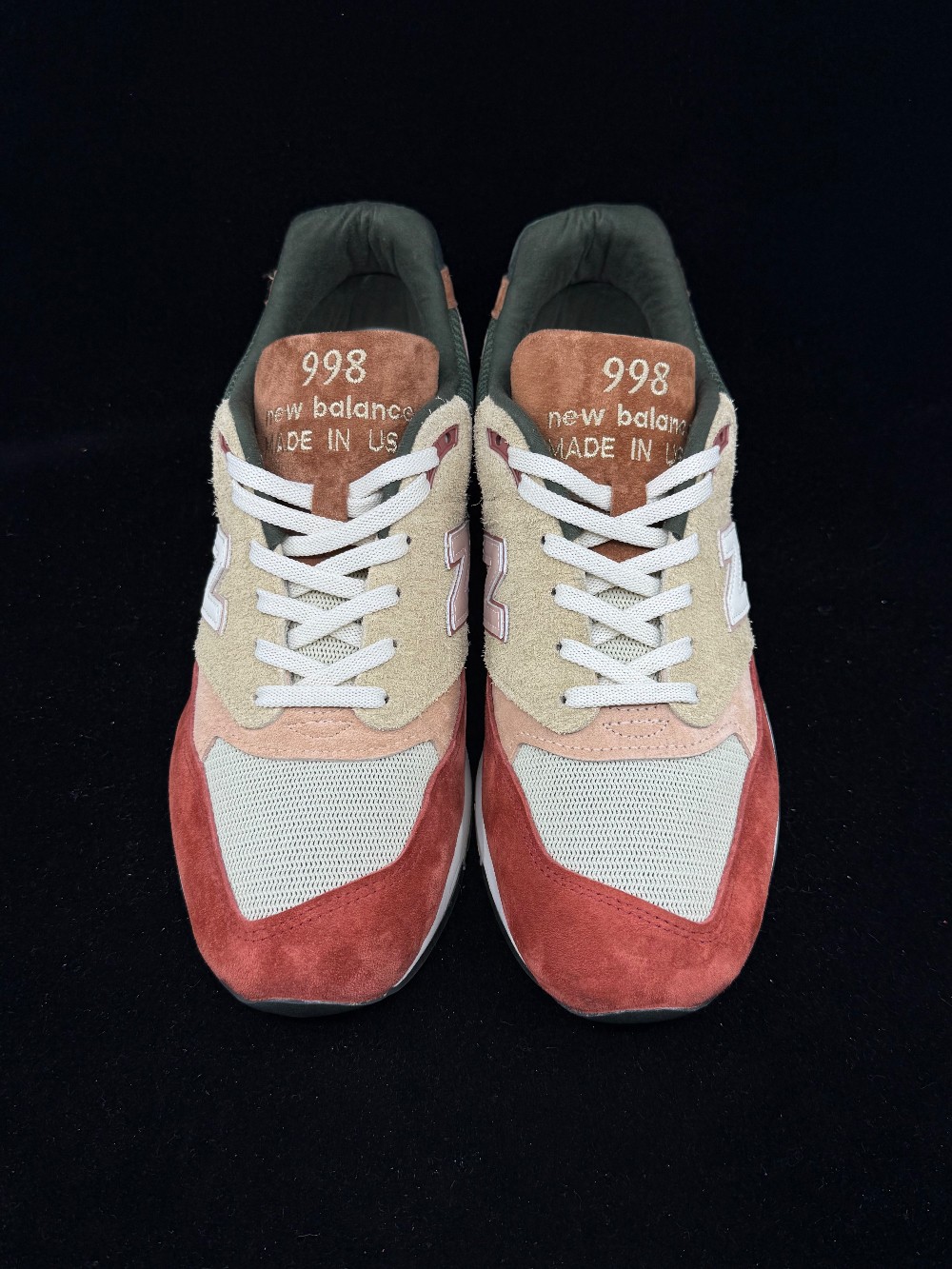 *USED* NEW BALANCE 998 - FONNIE FLEG & FRANK LLOYD WRIGHT FOUNDATION BROADACRE CITY CHUTNEY