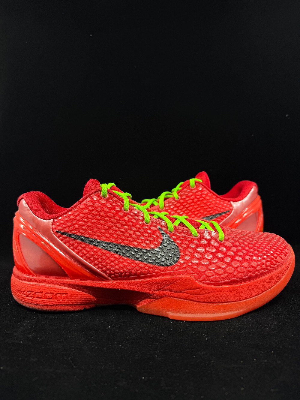 *USED* NIKE KOBE 6 PROTRO - REVERSE GRINCH