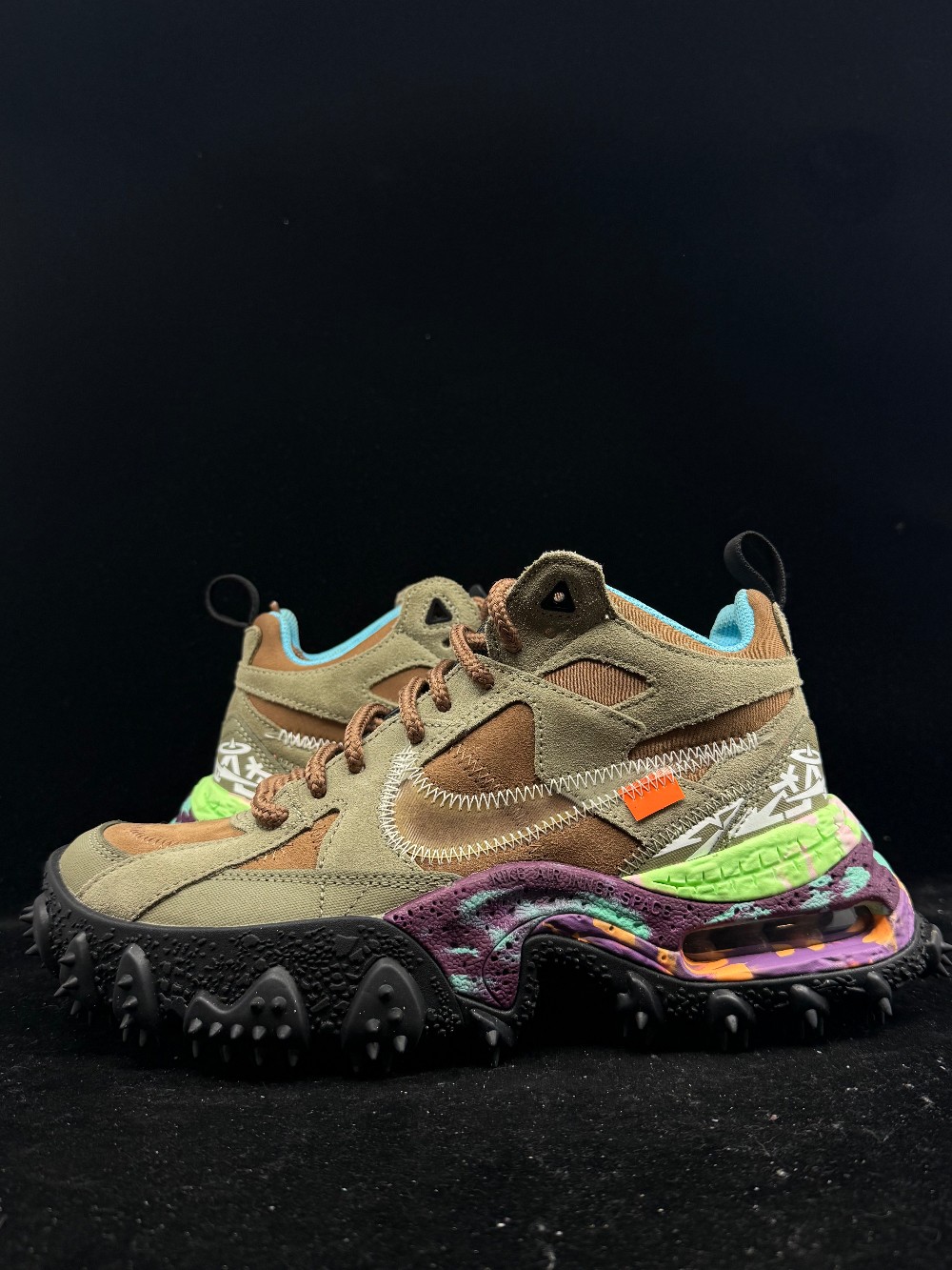 *NO BOX* NIKE X OFF WHITE TERRA FORMA - ARCHAEO BROWN