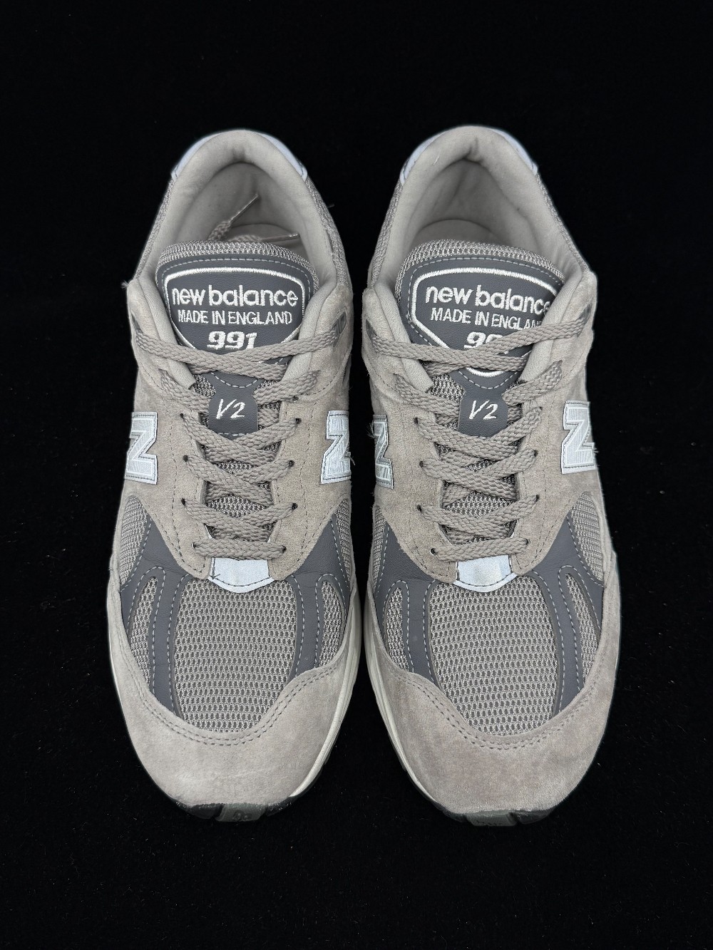 *USED* NEW BALANCE 991V2 - ROCK RIDGE GREY