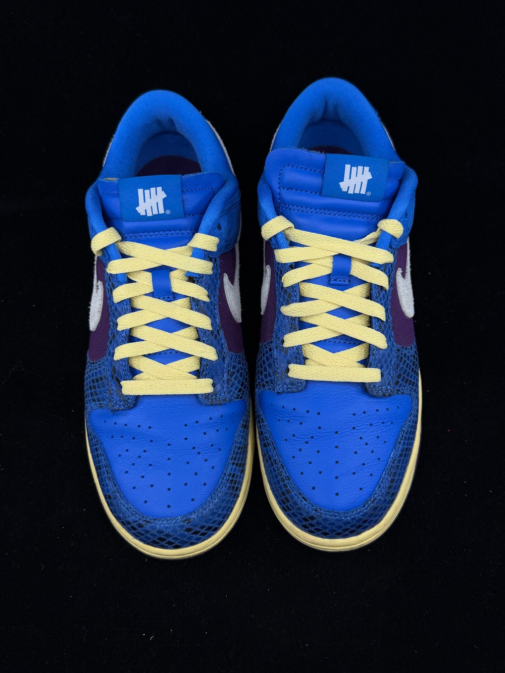 *USED* NIKE DUNK LOW X UNDEFEATED - 5 ON IT DUNK VS AF1