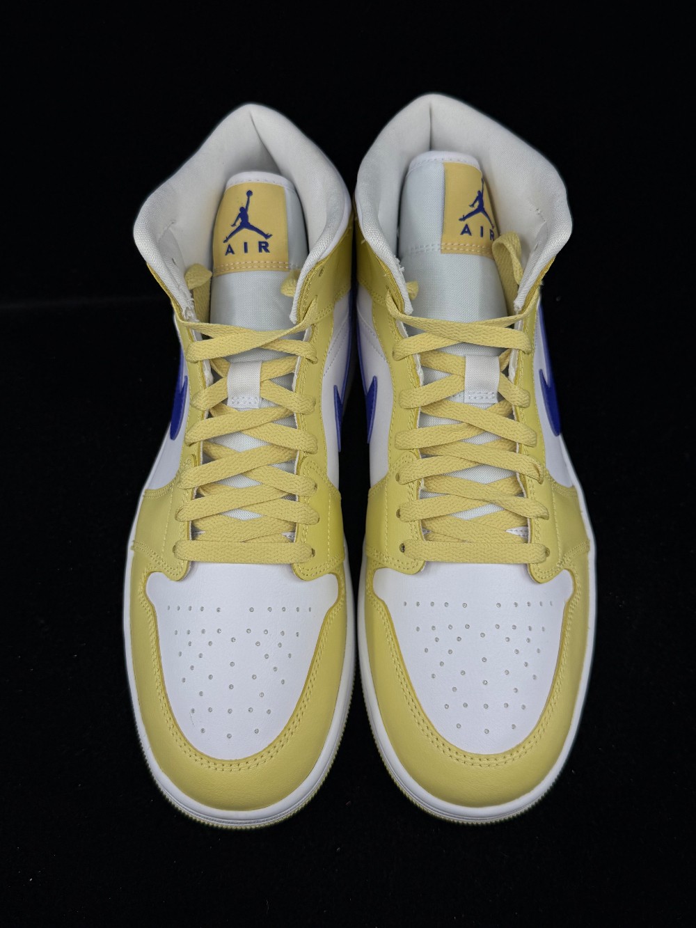 AJ 1 MID (W) - LEMON WASH LAPIS
