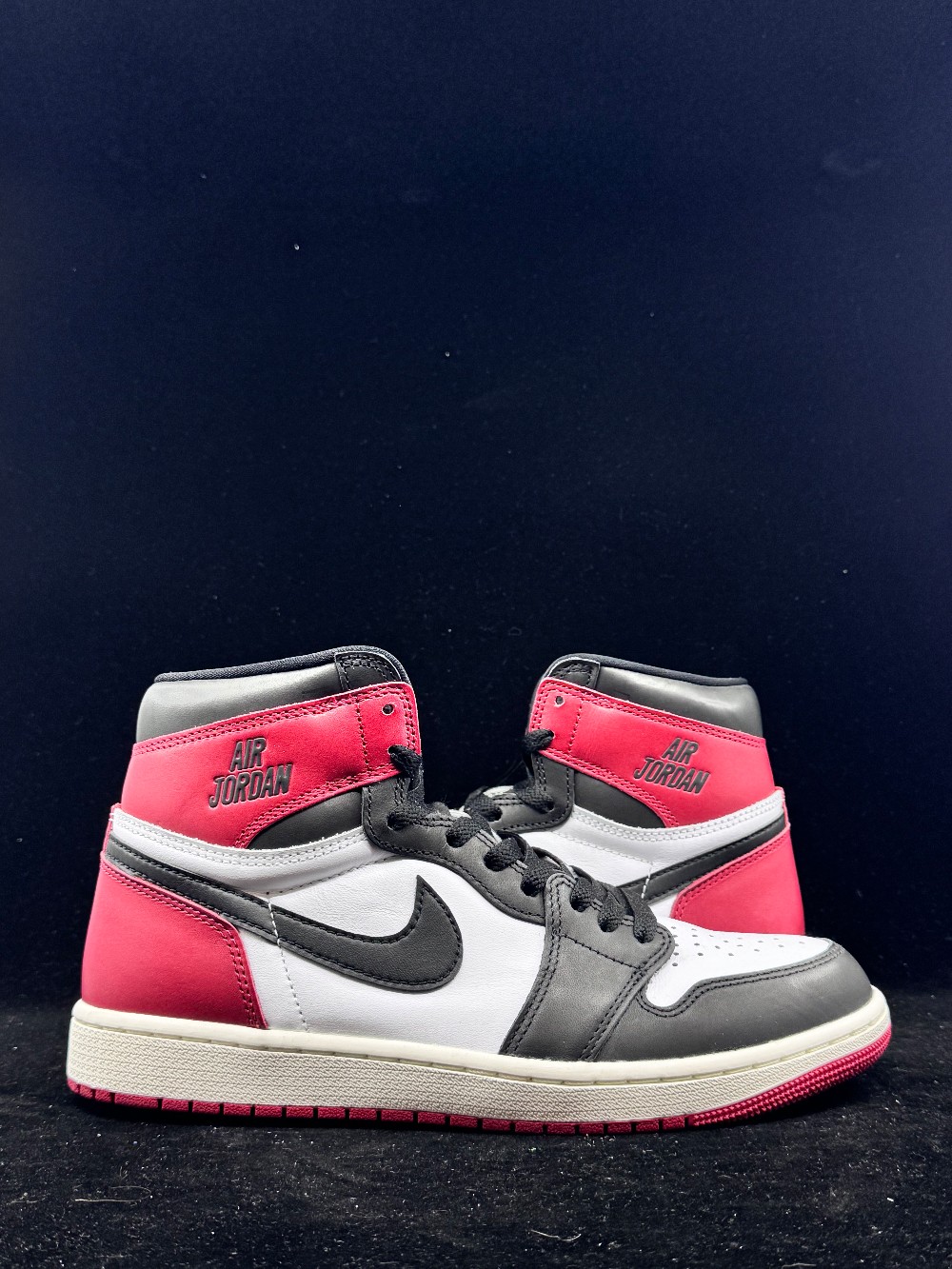 *USED* AJ 1 - BLACK TOE REIMAGINED