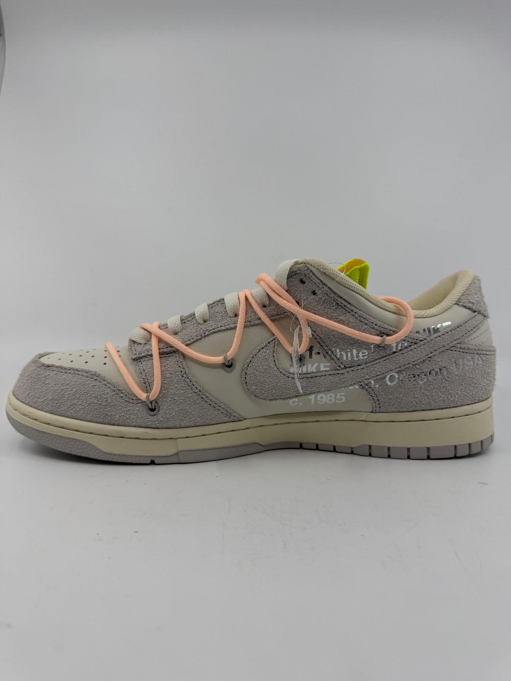 *NO BOX* NIKE DUNK LOW X OFF-WHITE - LOT 12