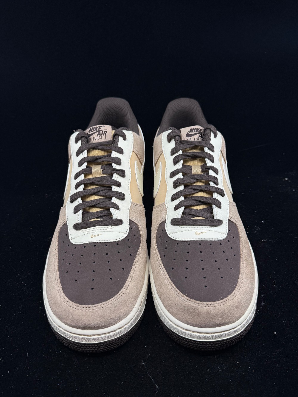 *USED/NO BOX* NIKE AIR FORCE 1 LOW - HEMP COCONUT MILK