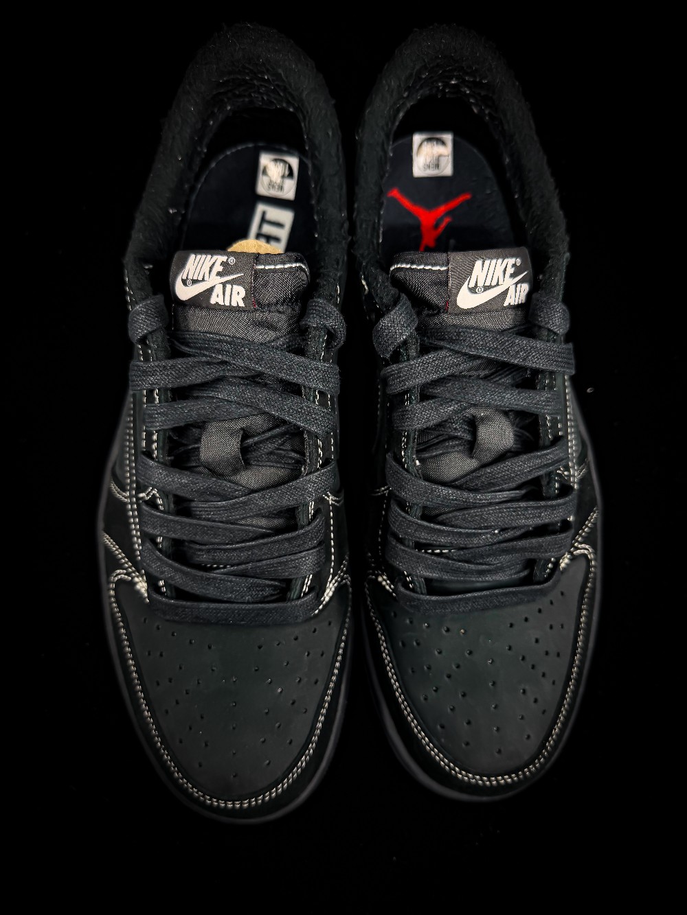 *VNDS* AJ 1 LOW X TRAVIS SCOTT - BLACK PHANTOM