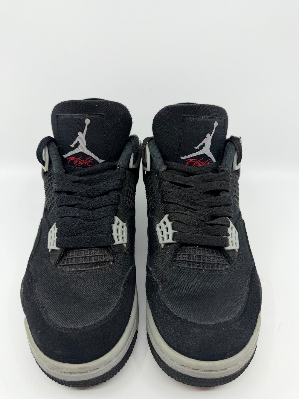 *USED/NO BOX* AJ 4 - BLACK CANVAS