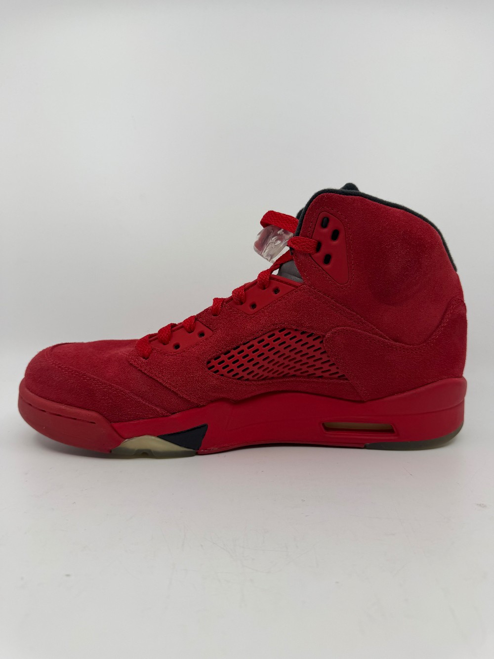 *USED* AJ 5 - RED SUEDE
