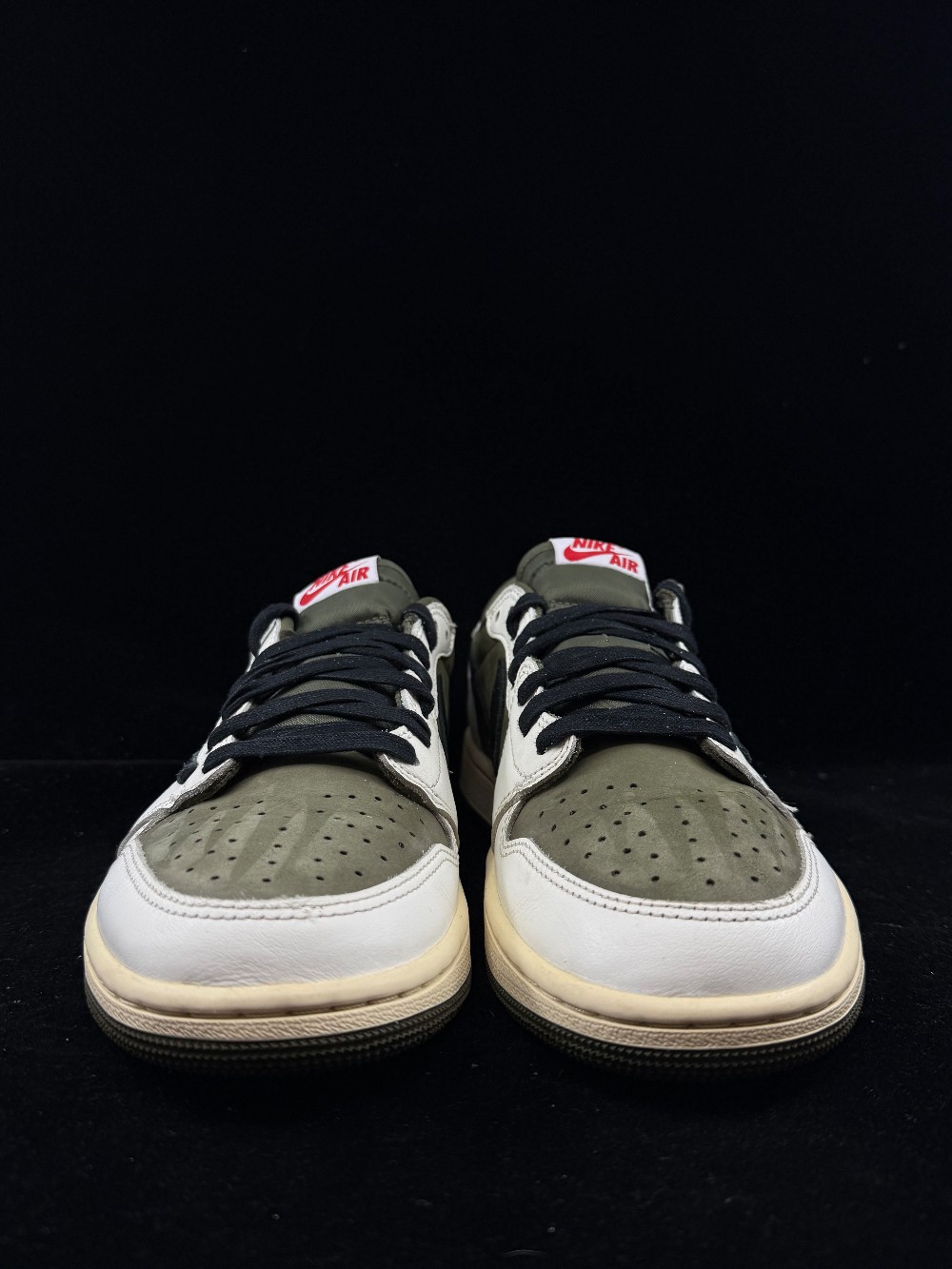 *USED/NO BOX* AJ 1 LOW X TRAVIS SCOTT - MEDIUM OLIVE