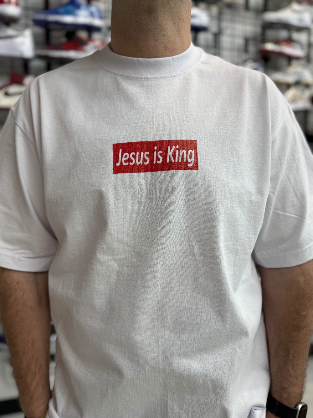 CDSA GODSPEED BOX LOGO TEE - WHITE