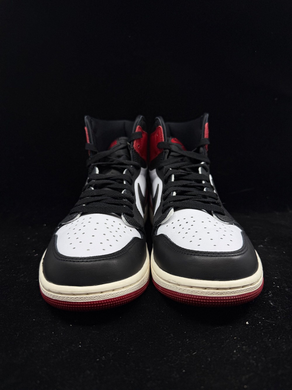 *USED* AJ 1 - BLACK TOE REIMAGINED