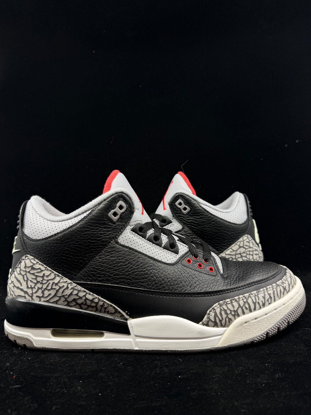 *USED/REP BOX* AJ 3 - BLACK CEMENT (2018)
