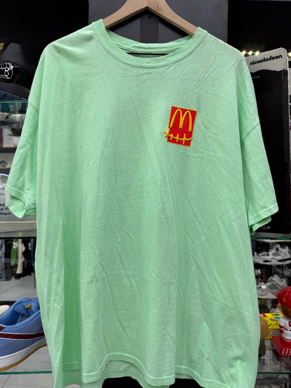 *USED* TRAVIS SCOTT X MCDONALDS TEE - TRAVIS MINT