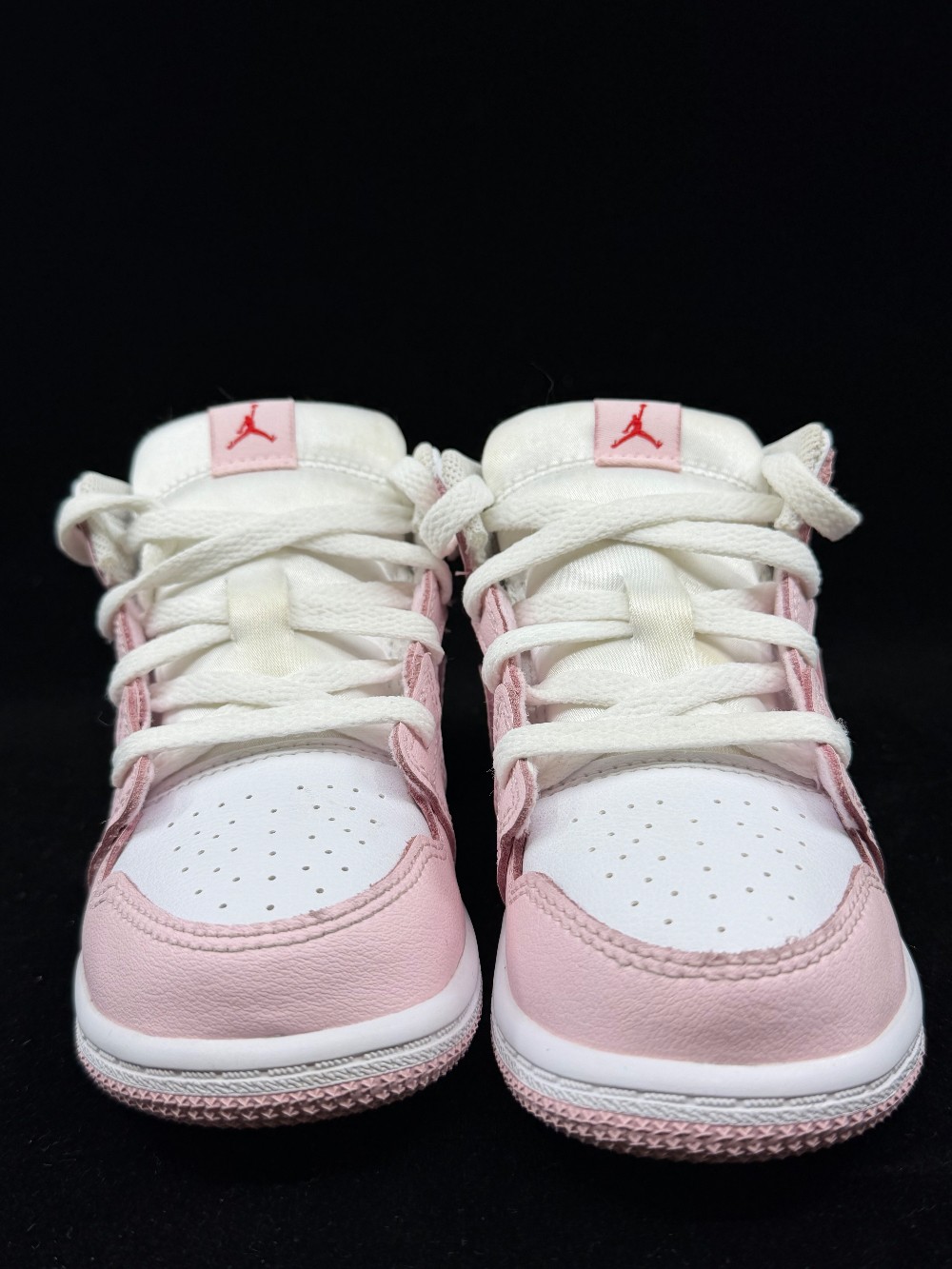 AJ 1 MID (TD) - PINK FOAM FIRE RED