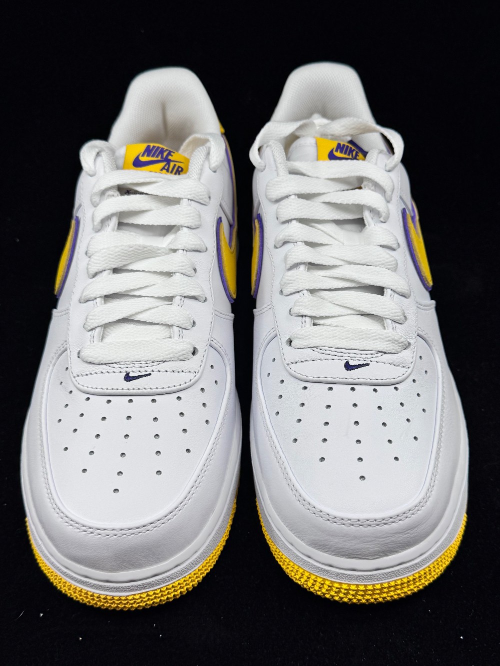NIKE AIR FORCE 1 - KOBE BRYANT LAKERS HOME