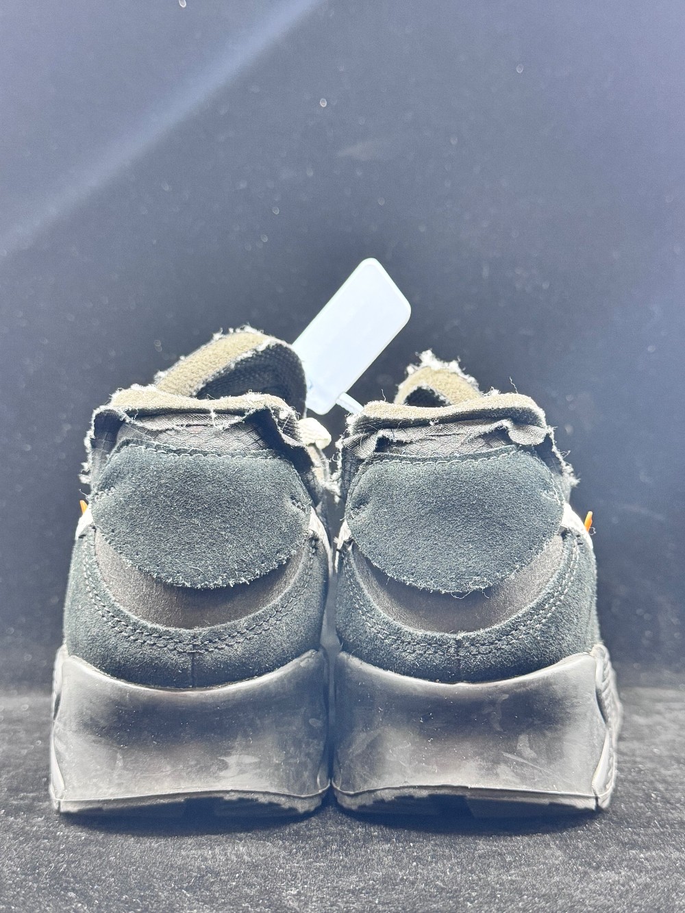 *USED* NIKE X OFF WHITE AIR MAX 90 - BLACK