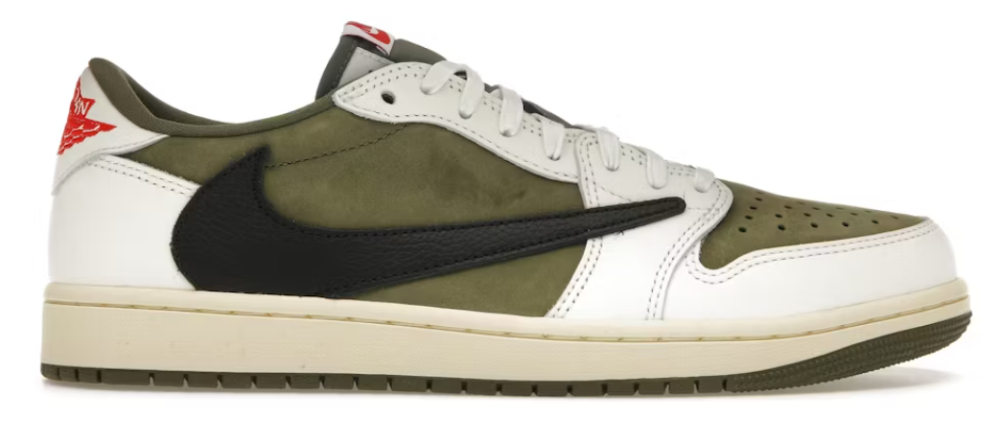 AJ 1 LOW X TRAVIS SCOTT - MEDIUM OLIVE