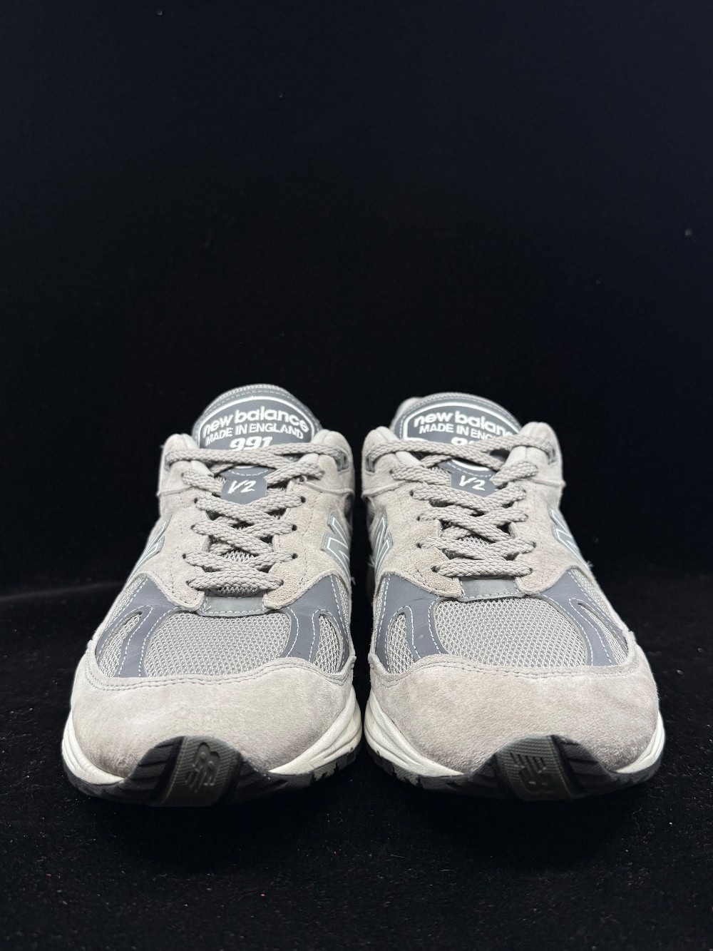 *USED* NEW BALANCE 991V2 - ROCK RIDGE GREY