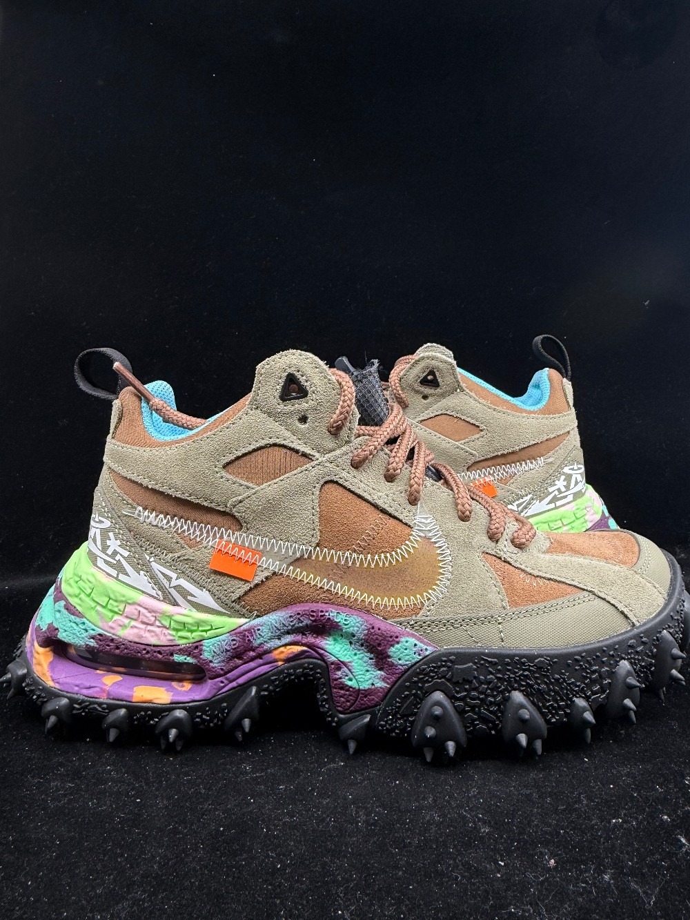 *NO BOX* NIKE X OFF WHITE TERRA FORMA - ARCHAEO BROWN