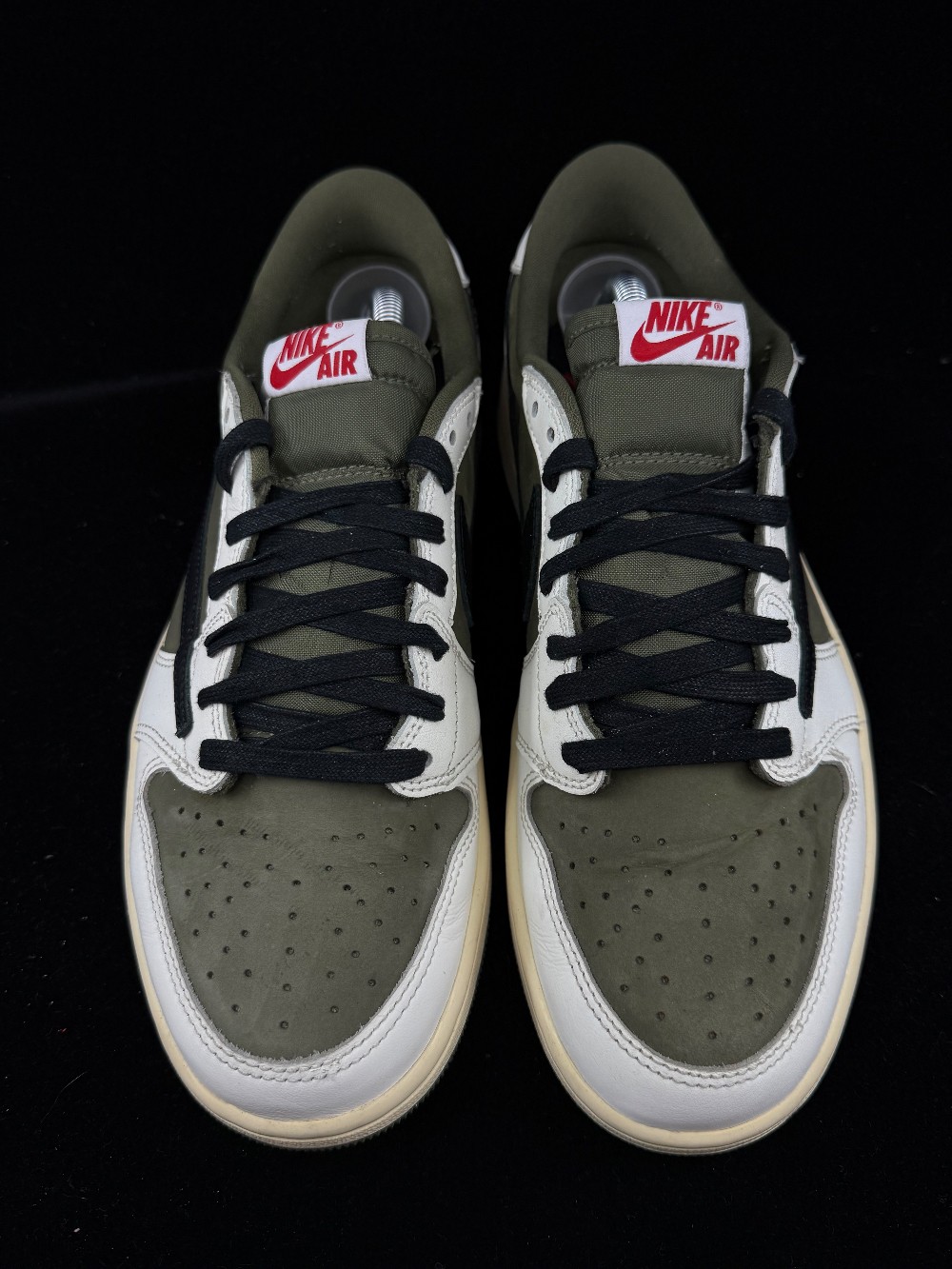 *USED/NO BOX* AJ 1 LOW X TRAVIS SCOTT - MEDIUM OLIVE