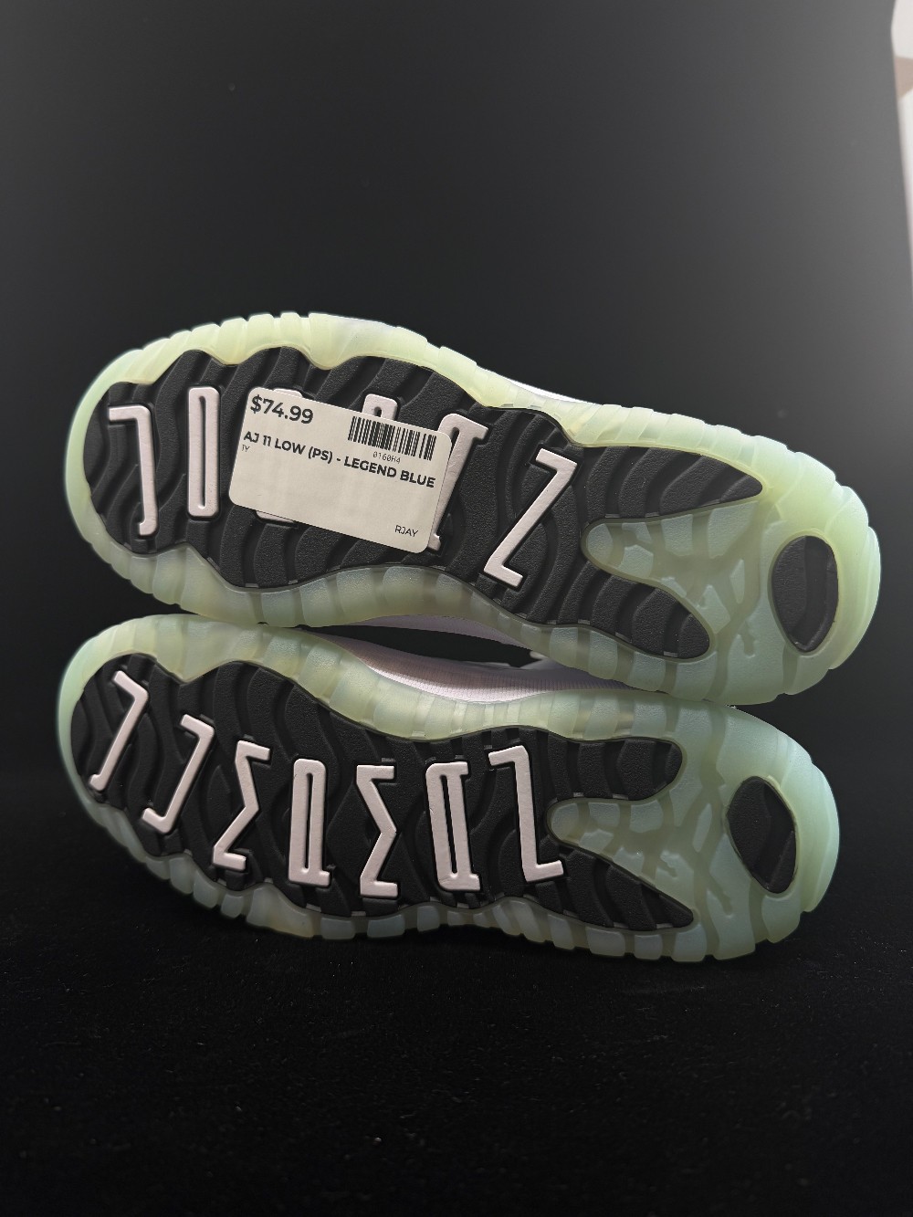AJ 11 LOW (PS) - LEGEND BLUE