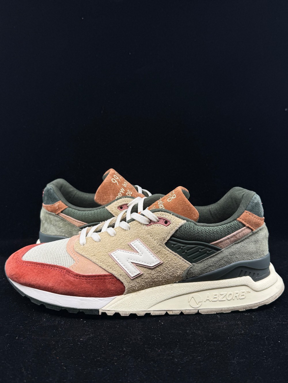 *USED* NEW BALANCE 998 - FONNIE FLEG & FRANK LLOYD WRIGHT FOUNDATION BROADACRE CITY CHUTNEY