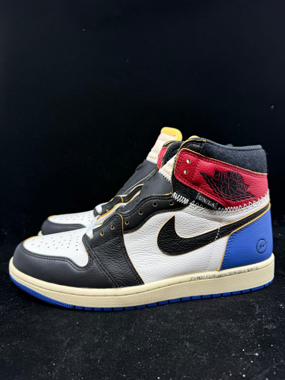 AJ 1 X FRAGMENT X UNION LA - VARSITY RED SPORT ROYAL