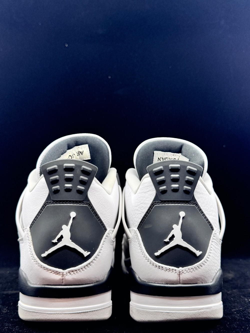 *USED* AJ 4 - MILITARY BLACK