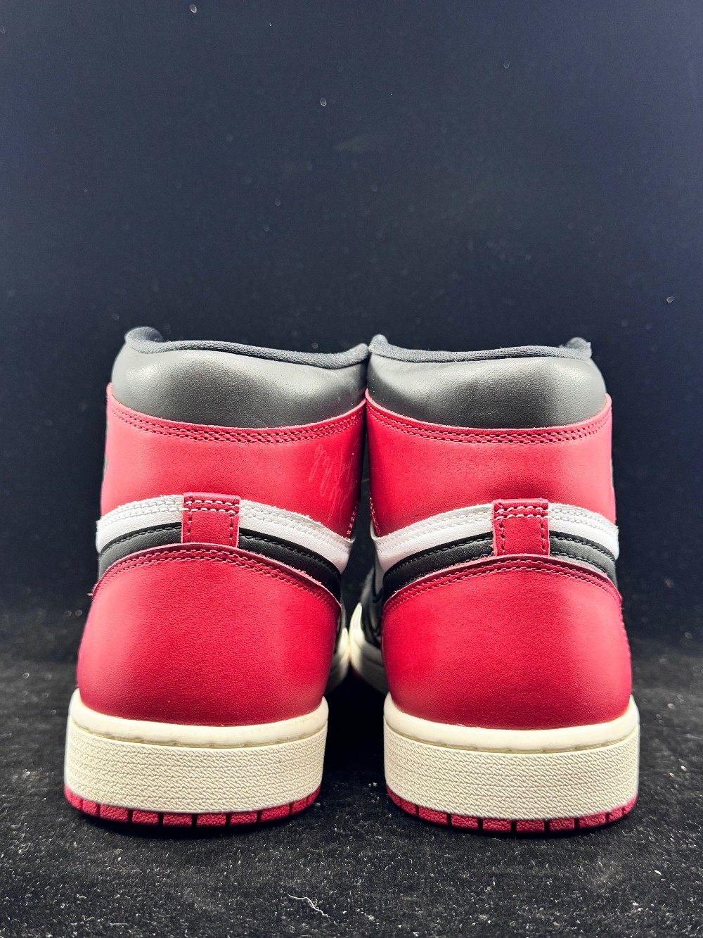 *USED* AJ 1 - BLACK TOE REIMAGINED