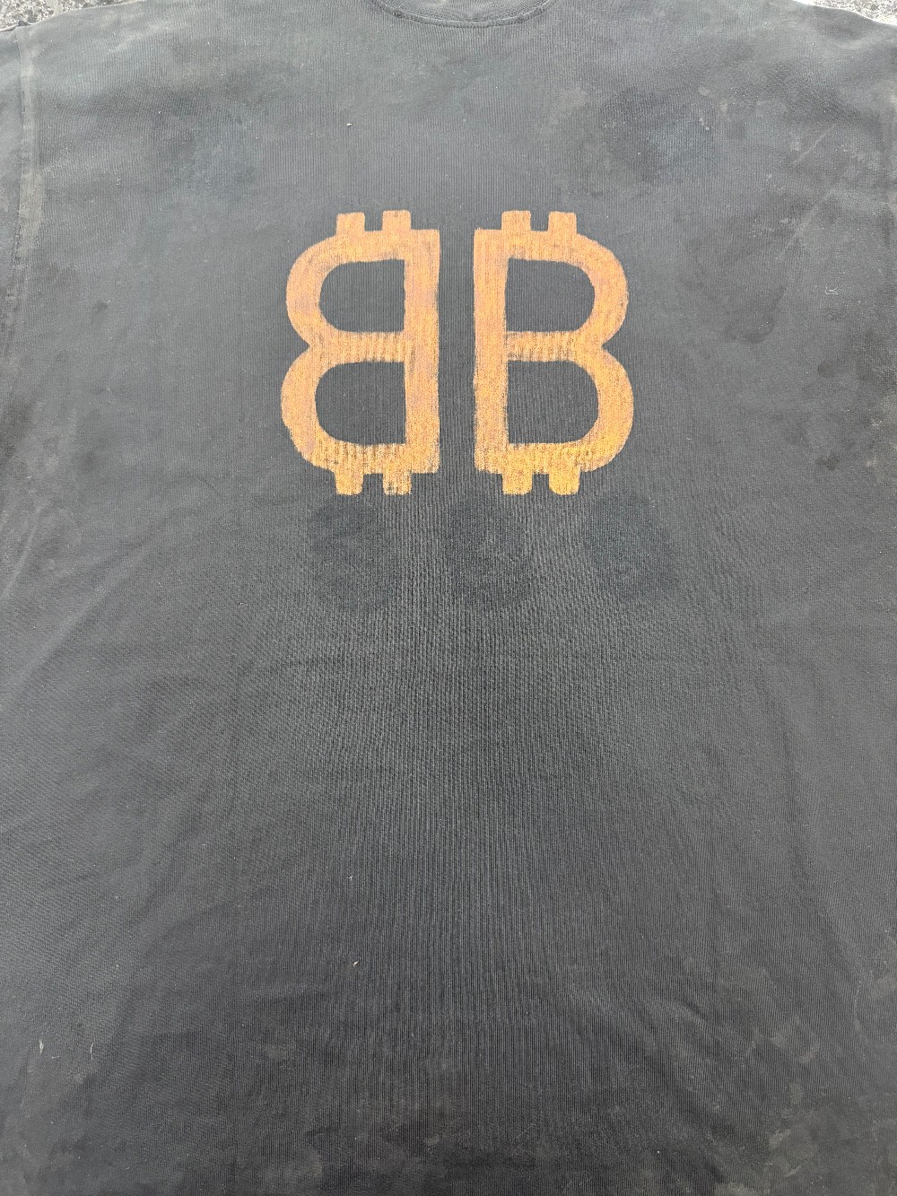 BALENCIAGA PARIS TEE - BLACK