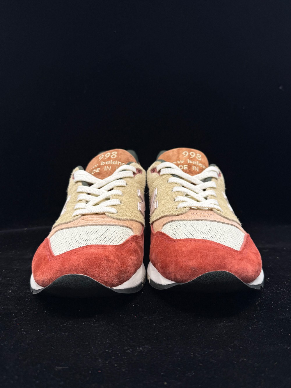 *USED* NEW BALANCE 998 - FONNIE FLEG & FRANK LLOYD WRIGHT FOUNDATION BROADACRE CITY CHUTNEY