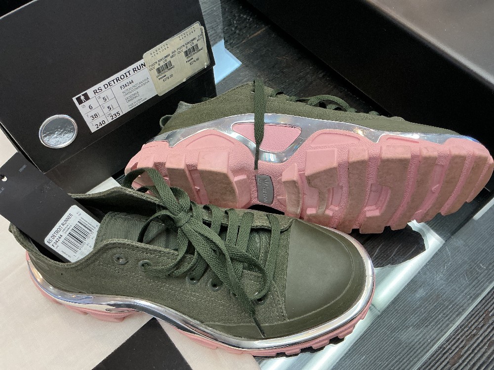 ADIDAS RAF Simons Detroit Runner Fashion Sneakers