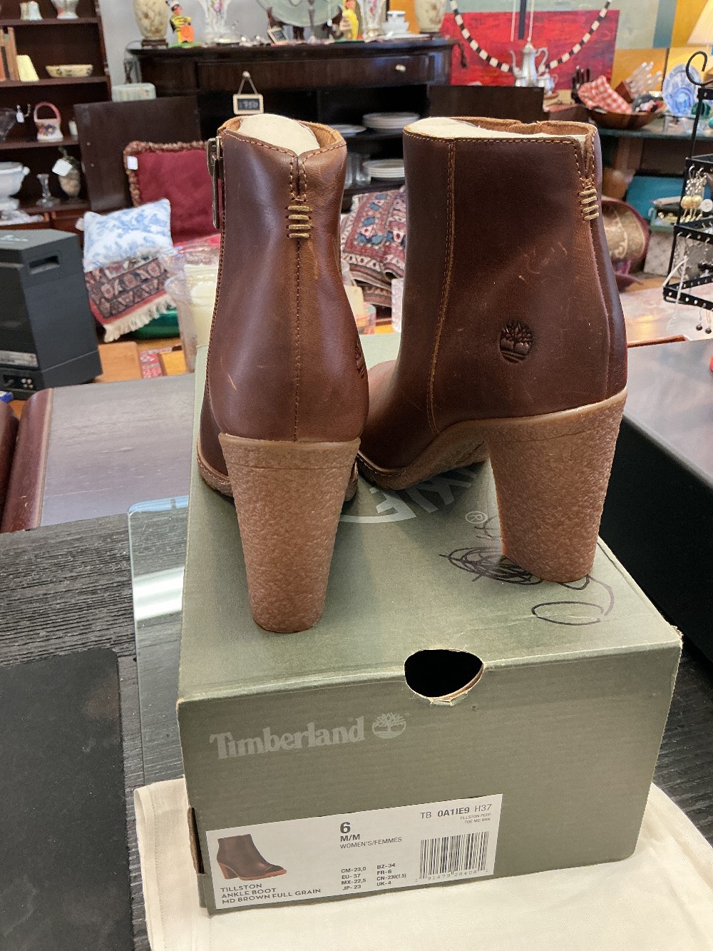 Timberland Tillston Ankle Boots Open Toe