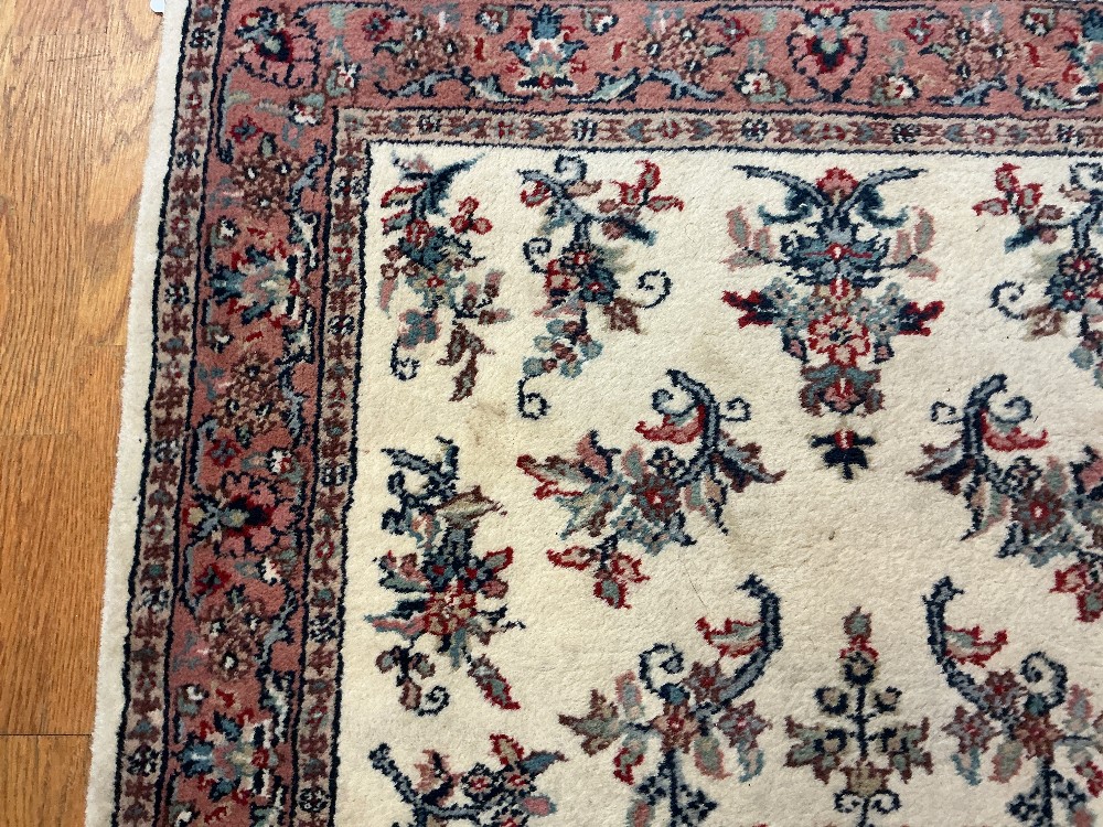India Persian Hand Woven Wool Area Rug