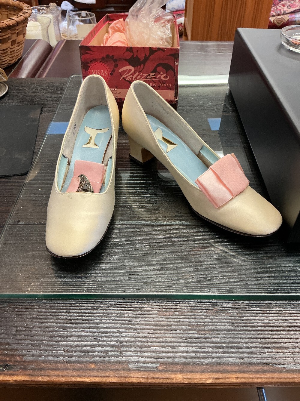 Vtg After Five by Sophia Silk Formalwear Heels