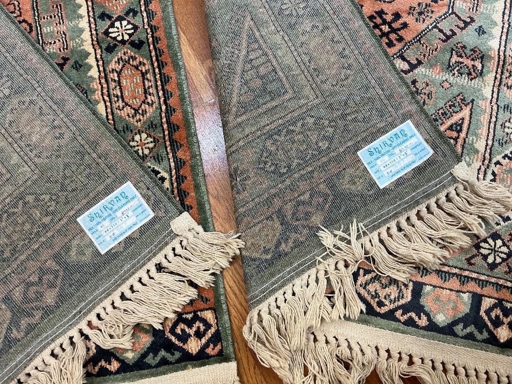 Matching Shirvan Oriental Area Rugs