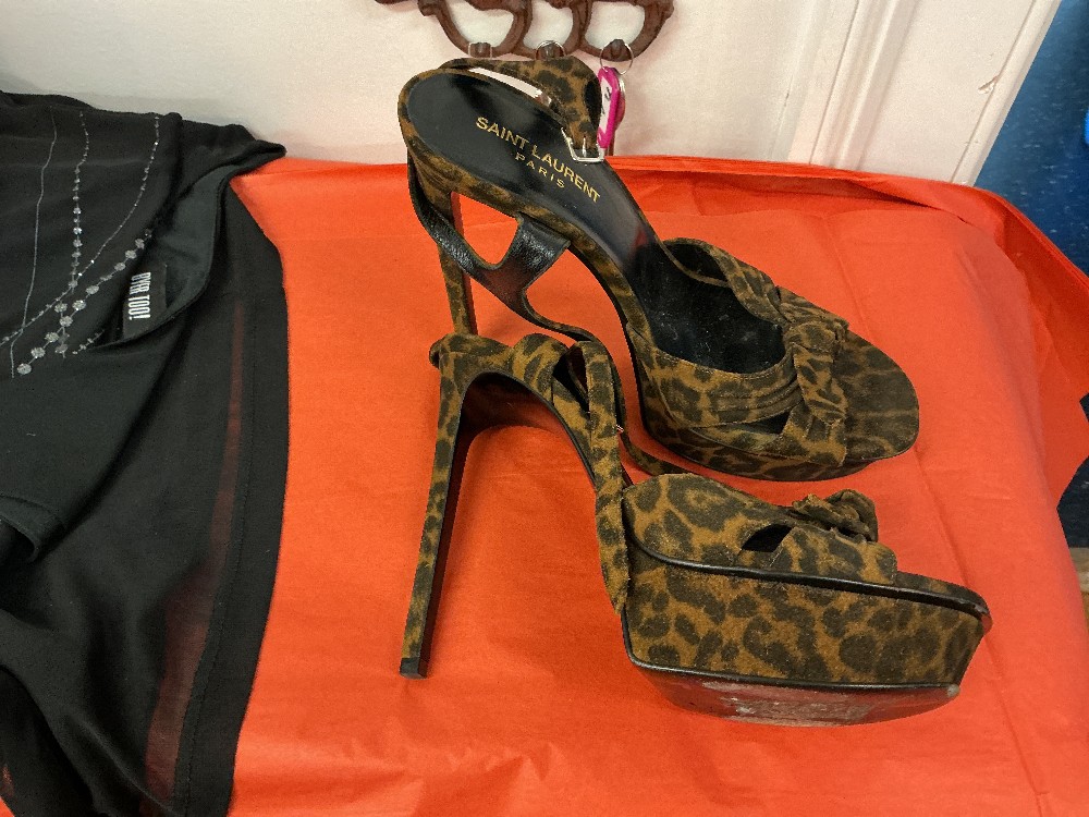 Saint Laurent Bianca Heels