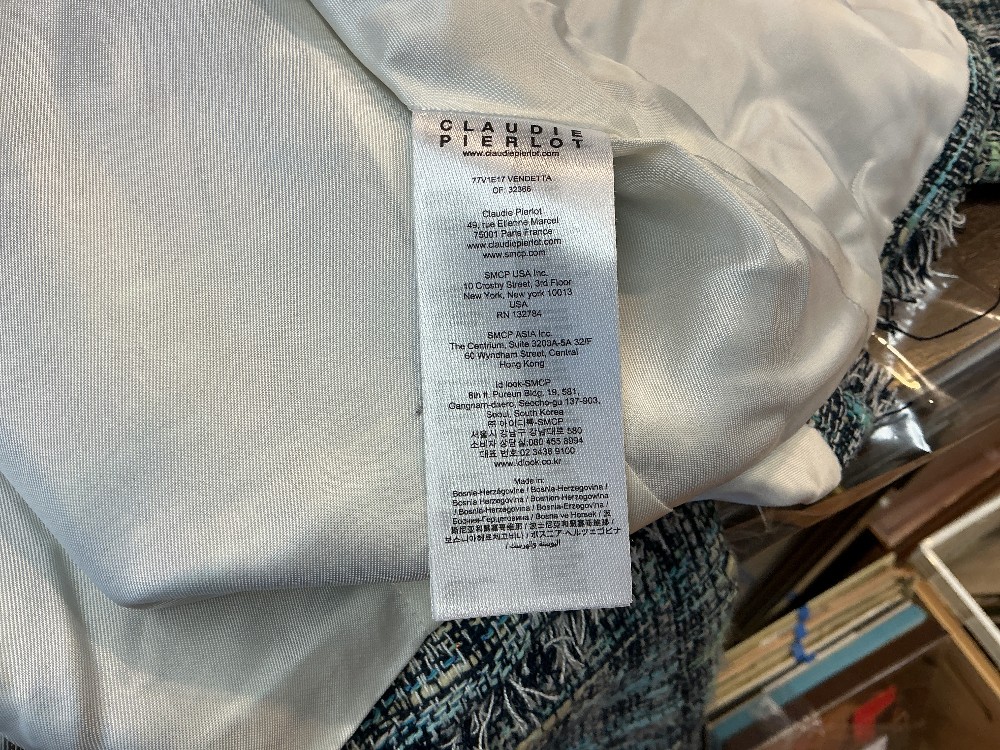 Claudie Pierlot Knit Weave 2 pc Suit