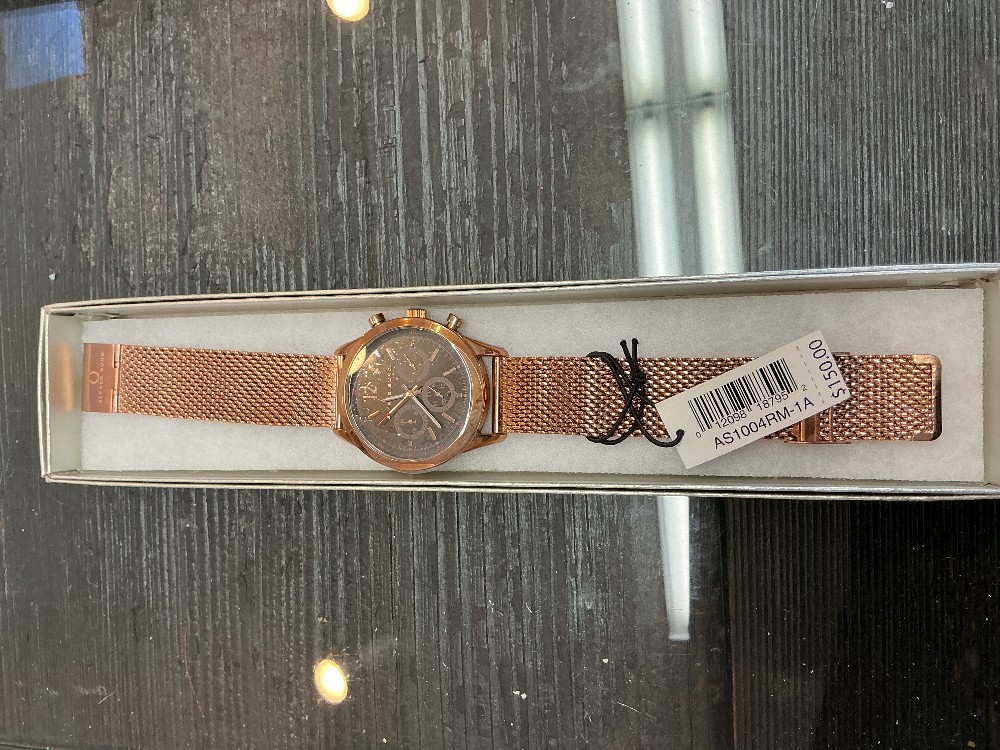 Brand New Alfred Sung Big Face Designer Watch